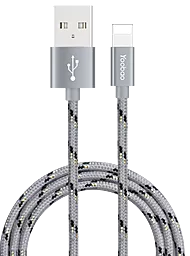 USB Кабель Yoobao YB-422 Nylon Lighting Cable Grey