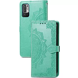 Чехол Epik Art Case с визитницей Xiaomi Redmi Note 10 5G, Poco M3 Pro Turquoise