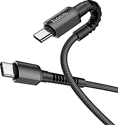Кабель USB PD Hoco X71 Espesial 60W USB Type-C - Type-C Cable Black
