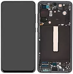 Дисплей Samsung Galaxy S21 FE G990 с тачскрином и рамкой, Original (PRC), Graphite