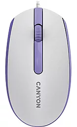 Компьютерная мышка Canyon M-10 White Lavender (CNE-CMS10WL) - миниатюра 3