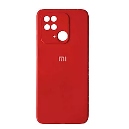 Чехол 1TOUCH Silicone Case Full для Xiaomi Redmi 10C Red