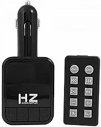Автомобильное зарядное устройство с FM-модулятором EasyLife H6 12W 2.4A 2xUSB-A Black - миниатюра 2
