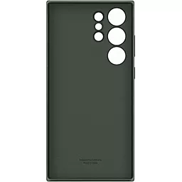 Чехол Samsung Galaxy S23 Ultra Leather Case Green (EF-VS918LGEGRU) - миниатюра 2