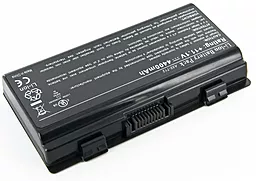 Акумулятор для ноутбука Asus A32-T12 X51H / 10.8V 4400mAh / Black