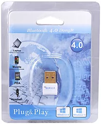 Bluetooth адаптер EasyLife BlueSoleil IVT 9.0 / 10.0 USB 4.0 White - миниатюра 3