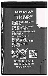 Аккумулятор Nokia BL-4C (860 mAh) - миниатюра 2