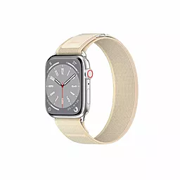 Ремешок Flex Woven Nylon Watch Loop для Apple Watch 42/44/45/49mm Starlight (SAW459161SI23) - миниатюра 2