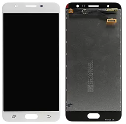Дисплей Samsung Galaxy J7 Prime G610 с тачскрином, оригинал, White