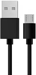 Сетевое зарядное устройство с быстрой зарядкой Florence 1USB QC3.0 + micro USB cable Black (FL-1050-KM) - миниатюра 4