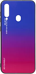 Чехол BeCover Gradient Glass Samsung A207 Galaxy A20s Blue/Red (704429)