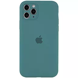 Чехол Silicone Case Full Camera Protective для Apple iPhone 12 Pro Pine Green