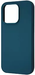 Чехол Wave Full Silicone Cover для Apple iPhone 15 Cosmos Blue
