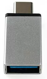 OTG-переходник Vinga USB-A - Type-C Silver - миниатюра 3