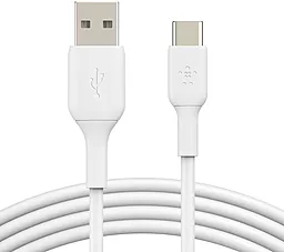 USB Кабель Belkin 12W 2.4A USB Type-C Cable White (CAB001BT1MWH)