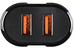 Сетевое зарядное устройство Optima Avangard OP-HC02 2USB 2.4A + Lightning Cable Black - миниатюра 3