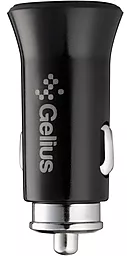 Автомобильное зарядное устройство с быстрой зарядкой Gelius Pro Twix GP-CC006 USB/Type-C QC/PD 18W + Lightning Cable Black - миниатюра 2