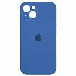 Чехол Silicone Case Full Camera для Apple iPhone 15 Plus new lake