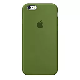 Чехол Silicone Case Full для Apple iPhone 6, iPhone 6s Army Green
