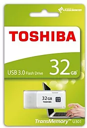 Флешка Toshiba 32Gb HAYABUSA USB 3.0 (THN-U301W0320E4) - миниатюра 2