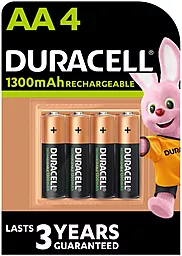 Аккумулятор Duracell AA (HR6) 1300mAh 4шт (5007324)