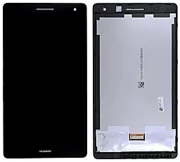 Дисплей для планшета Huawei MediaPad T3 7 3G (BG-U01, BG2-U01, T3-701) + Touchscreen with frame (original) Black