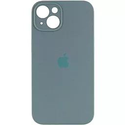 Чехол Silicone Case Full Camera для Apple iPhone 14 Pine Green
