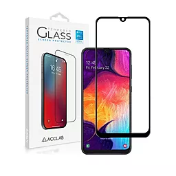 Защитное стекло ACCLAB Full Glue Samsung A305 Galaxy A30  Black (1283126508554)