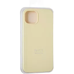 Чехол 1TOUCH Original Full Soft Case for iPhone 13  Mellow Yellow (Without logo) - миниатюра 4