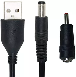 Кабель USB EasyLife с преобразователем 5V -> 12V USB-A - DC 5.5x2.1mm + 3.5x1.35 переходник