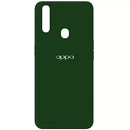Чехол Epik Silicone Cover My Color Full Protective (A) Oppo A31 Dark green