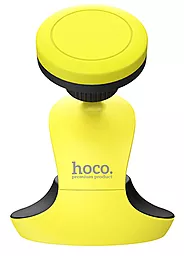 Автодержатель магнитный Hoco CA15 Magnet Black / Yellow - миниатюра 2