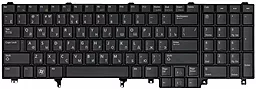 Клавіатура для ноутбуку Dell Latitude E6520 / 0F1CN4 чорна