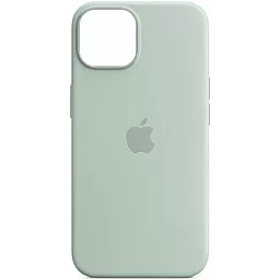 Чохол Apple Silicone Case Full with MagSafe and SplashScreen для Apple iPhone 14 Pro Max Succulent