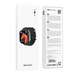 Смарт-годинник Hoco Smart Sports Watch Y12 Ultra (Call Version) Black - мініатюра 4