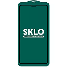 Защитное стекло SKLO 5D для Apple iPhone 12 mini (5.4") Black (тех.упак)