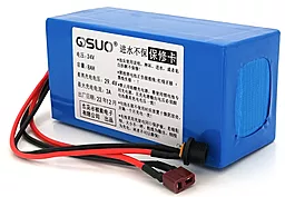 Аккумуляторная батарея QiSuo QS-2408CH 24V 8A с элементами Li-ion 18650 DC: 5.5x2.1 T-2HQ