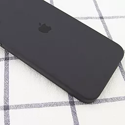 Чехол Silicone Case Full Camera Square for Apple IPhone 11 Pro Dark Gray - миниатюра 3