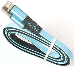 USB Кабель XO NB154 Lightning Cable Blue - мініатюра 2