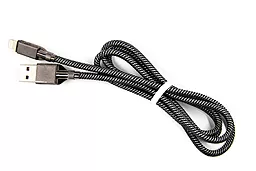 Кабель USB Dengos USB Lightning 4A Black (NTK-L-KPR-USB3-BLACK)
