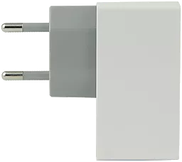 Сетевое зарядное устройство Nomi Сетевое Зарядное Устройство на 2 USB 2.1А Max Серый (HC05212) - миниатюра 4
