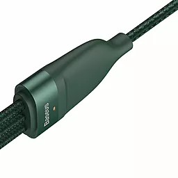 Кабель USB Baseus Flash 66w 5a 3-in-1 USB to Type-C/Lightning/micro USB Cable green (CA1T3-06) - миниатюра 4