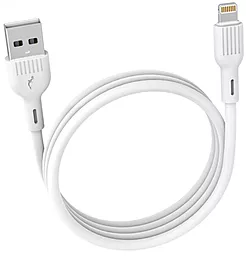 Кабель USB SkyDolphin S03L 12w 2.4a Lightning cable white (USB-000417) - миниатюра 2