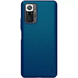 Чехол Nillkin Matte Xiaomi Redmi Note 10 Pro, Note 10 Pro Max Peacock blue