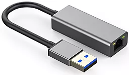 Мережева карта Dynamode USB 3.0 - RJ45 1000Mbps 0.14 мм Dark Grey (DM-AD-GLAN)