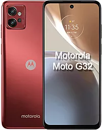 Смартфон Motorola G32 6/256GB Satin Maroon (PAUU0052)