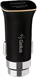 Автомобільний зарядний пристрій Gelius Pro Apollo GP-CC01 15W 3.1A 2xUSB-A Black