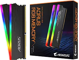 Оперативная память Gigabyte AORUS RGB DDR4 16Gb(2x8GB) 3333Mhz (GP-ARS16G33) - миниатюра 3