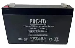 Аккумуляторная батарея ProFix VRLA-AGM 6V 7Ah (NP7-6)