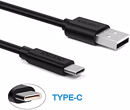 Кабель USB Choetech 30w 3a 2m USB Type-C cable black (AC0003) - миниатюра 3